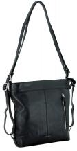 Beutelrucksack schwarz 365 d.a.y.s Daisy Black