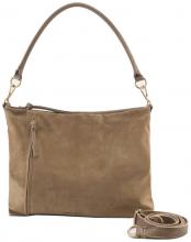 Beuteltasche FREDsBRUDER Beyond Hobo Velours Toffee Wechselriemen