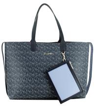 Big Shopper Tommy Hilfiger Statement Iconic Tote Monogram Desert Sky
