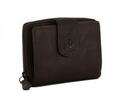 Brieftasche medium Harbour 2nd Isidora Dunkelbraun Anchor Love