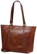 Burkely Fine Florence Shopper Leder Chestnut - Braun
