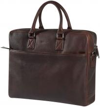 Burkely Ledertasche Dark Brown Antique Avery 17,3 Zoll