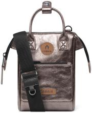 Cabaia Adventurer Nano Bag Crossover Tasche Louisville - Metallic Braun