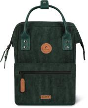 Cabaia Adventurer Small Rucksack Bremen Cord Dark Green - Grün