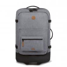Cabaia Getaria Weichschalenkoffer M 2Rad Heather Grey TSA