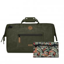 Cabaia Sporttasche Duffle Busan Kaki Palmendruck