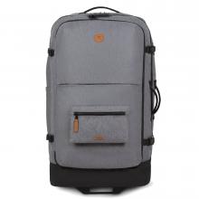 Cabaia Trolleytasche mit 2 Räder Getaria Soft Case Large Heather Grey vegan