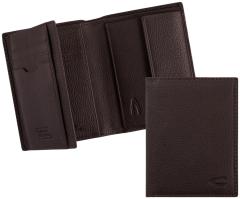 Camel Active Macau Herren Geldtasche Leder Dunkelbraun