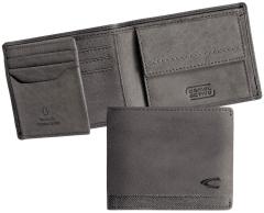 Camel Active Nimbus Herren Geldbörse Leder Charcoal - Dunkelgrau