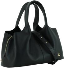 Coccinelle Nell Henkeltasche Leder Noir - Schwarz