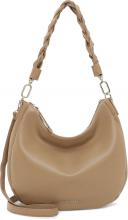 Crossovertasche Tiffany Suri Frey Flechtriemen Taupe