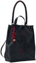 Desigual Daypack All Mickey rot Silhouette Minnie schwarz Sumy