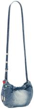 Desigual Half Logo Waverly Phone Crossbody Tasche Denim Raw - Blau
