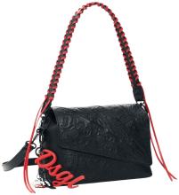 Desigual Phuket Mini Soft Überschlagtasche All Mickey - Schwarz