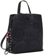 Desigual Sumy Mini schwarz Dejavu bestickt Damenrucksack Mandala