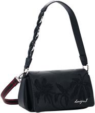 Desigual Täschchen Naron mini Überschlag schwarz bestickt