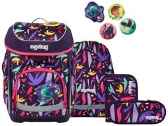 Ergobag Cubo Schulranzen Set AmBärzonas - Dschungel