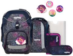 Ergobag Pack Schulrucksack Set Bärlaxy - Sternenstaub