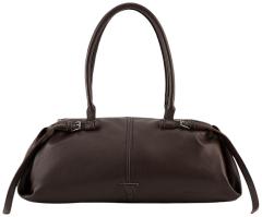 FREDsBRUDER Already Yours Sausage Bag Schultertasche Leder Chocolate Braun