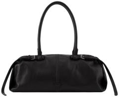 FREDsBRUDER Already Yours Sausage Bag Schultertasche Leder Schwarz