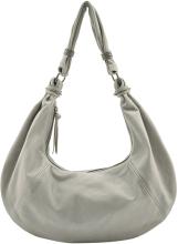 FREDsBRUDER Always With You Big Hobo Bag Leder Grey - Taupe