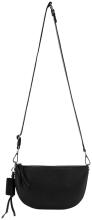 FREDsBRUDER My Forever Friend Half Moon Bag Crossover Leder Schwarz