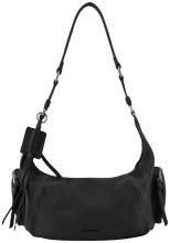 FREDsBRUDER My Forever Friend Half Shoulderbag Umhängetasche Leder Schwarz