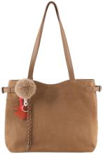 FREDsBRUDER Playful Softie Shopper Leder Caramel - Mittelbraun
