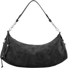 FREDsBRUDER Stay With Me Big Shoulderbag Leder Schwarz