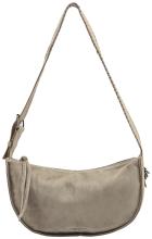 FREDsBRUDER Whipstitch Soul Hobo Beuteltasche Velours Taupe