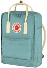 Fjällräven Kanken Tragesrucksack Sky Blue and Light Oak Vinylon