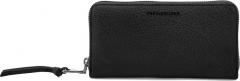 Geldtasche schwarz Leder FREDsBRUDER My Old Friend Ziparound