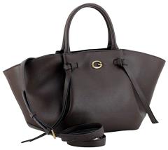 Guess Allegra Kurzgrifftasche Dunkelbraun