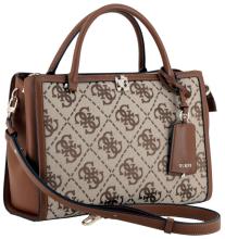 Guess Audrey Logo Henkeltasche Latte Logo - Braun