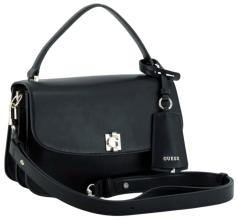 Guess Audrey Überschlagtasche Schwarz