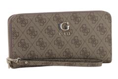 Guess Coleen Logo SLG Portemonnaie Latte Logo - Braun
