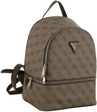 Guess Follie Travel Rucksack Latte Logo - Braun