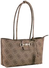 Guess Janie Logo Shopper Latte Logo braun