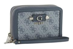 Guess Lindsey SLG Geldtasche Slate Logo - Graublau