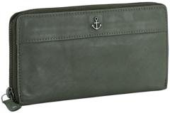 Harbour 2nd Atlantica Wallet Portemonnaie Leder Forest - Grün