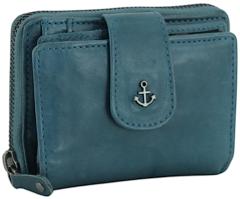 Harbour 2nd Isidora Wallet Geldbörse Leder Azur - Petrol