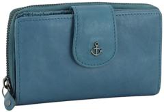 Harbour 2nd Linn Wallet Geldtasche Leder Azur - Petrol