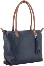 Harbour 2nd Lucia L Totebag Nappa Ocean - Blau