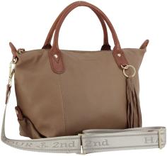 Harbour 2nd Lucia M Totebag Nappa Hazelnut - Hellbraun