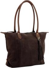 Harbour 2nd Sofia L Totebag Velours - Braun