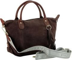 Harbour 2nd Sofia M Totebag Velours - Braun