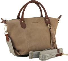 Harbour 2nd Sofia M Totebag Velours Hazelnut - Hellbraun