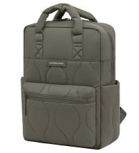 Kapten & Son Bergen Cloud Rucksack Quilted Khaki - Dunkelgrün