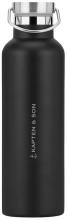 Kapten & Son Trinkflasche Isolierend Schwarz