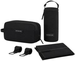 Kapten & Son Wickeltaschenset All Black